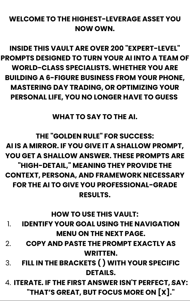 AI Prompt Pack - Deluxe Edition