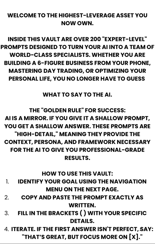 AI Prompt Pack - Deluxe Edition